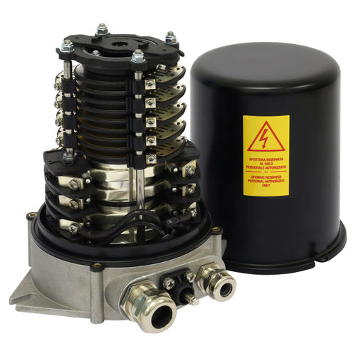 Anillo colector vía Ethernet - G PMR V2T series - NUOVA CEVA Automation - PROFIBUS / para bus CAN / eléctrico