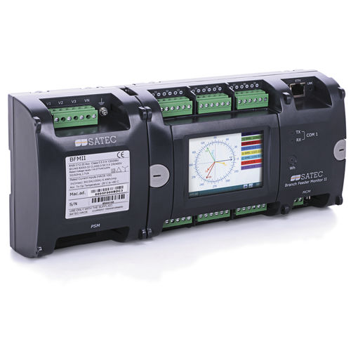 Contador de energía eléctrica trifásico - BFM-II - SATEC - en riel DIN / para montaje sobre panel / RS-485