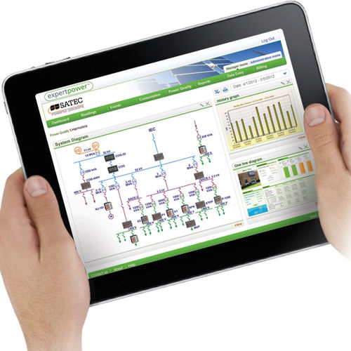 Software resolutivo de supervisión - eXpertPower - SATEC - de mantenimiento preventivo / de colecta de datos / análisis de datos