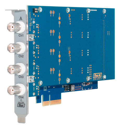 Tarjeta de adquisición de datos PCI Express - TPCE-12016-4S - Elsys AG - 4 canales