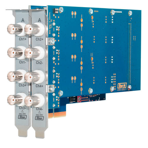 Tarjeta de adquisición de datos PCI Express - TPCE-xx16-4D - Elsys AG - analógica / 4 canales