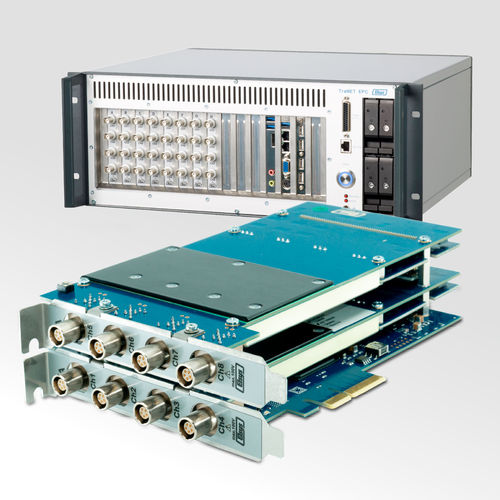Sistema de adquisición de datos benchtop - TraNET EPC-GN - Elsys AG - rack de 19" / para laboratorio / para adquisición de muestreo simultáneo