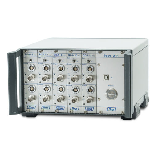 Amplificador para galga extensiométrica - SGA-2 - Elsys AG - de señal / de tensión / de medidas