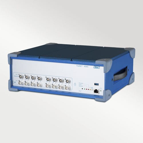 Sistema de adquisición de datos benchtop - TraNET FE 408 SG DP - Elsys AG - para laboratorio / para adquisición de muestreo simultáneo / para acelerómetro