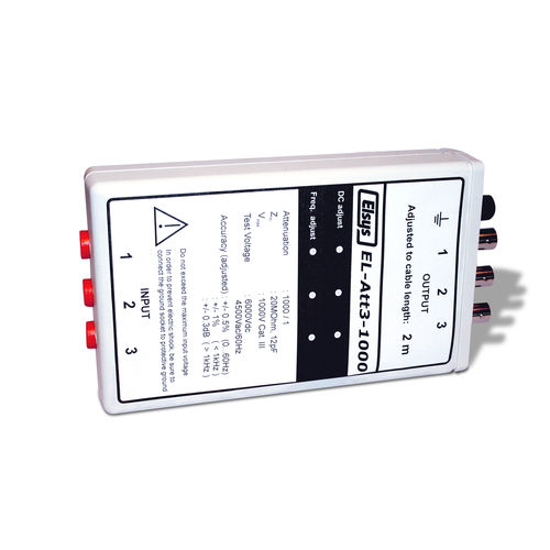 Sonda pasiva - El-Att3-1000 - Elsys AG - de alta tensión / para osciloscopio / de medición