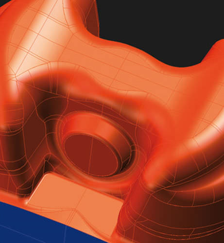 Software de CAD - SURFACER - TEBIS - modelos de superficies