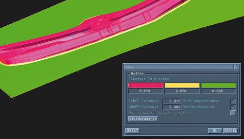 Software de CAD - HEALER - TEBIS - de análisis / modelos de superficies