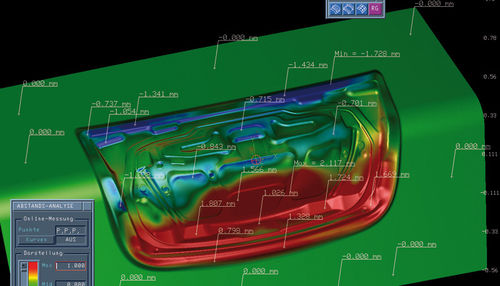 Software de CAD - MORPHER - TEBIS - modelización de la deformación de superficies