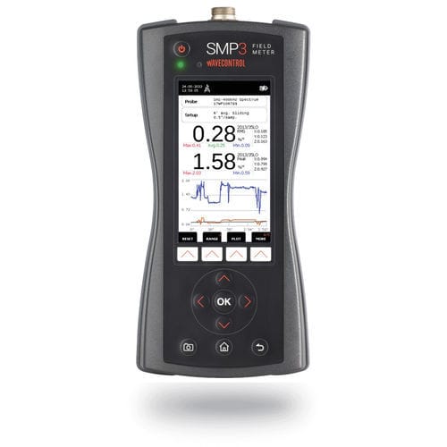 Aparato de medición de campo electromagnético - SMP3 - WAVECONTROL - digital / eléctrico / magnético