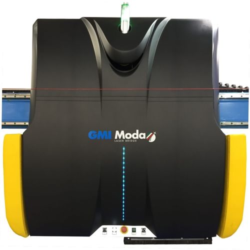 Máquina de corte tipo puente - MODA - GMI - láser / para textiles / para cuero