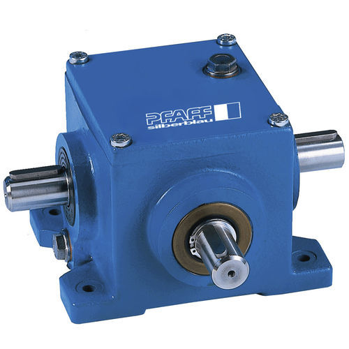 Reductor de engranajes cónicos - K series - Pfaff Silberblau - angular / con eje macizo / 500 - 1000 Nm