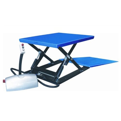 Mesa elevadora de tijera - HTF series - Pfaff Silberblau - hidráulica / estacionaria / extraplana
