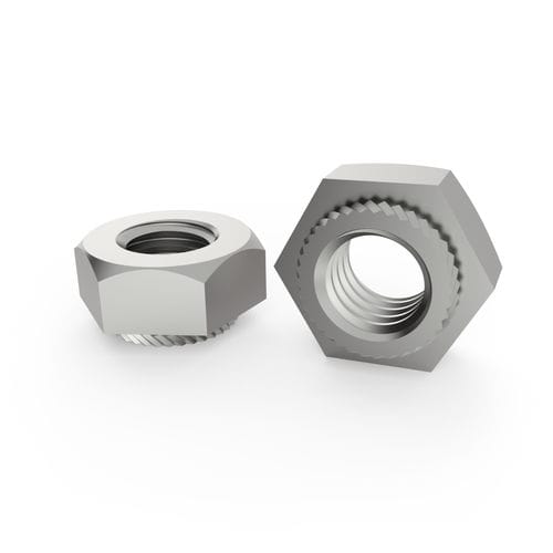 Tuerca autofrenadas - CLE series - Specialinsert s.r.l. - hexagonal / de acero / de acero inoxidable