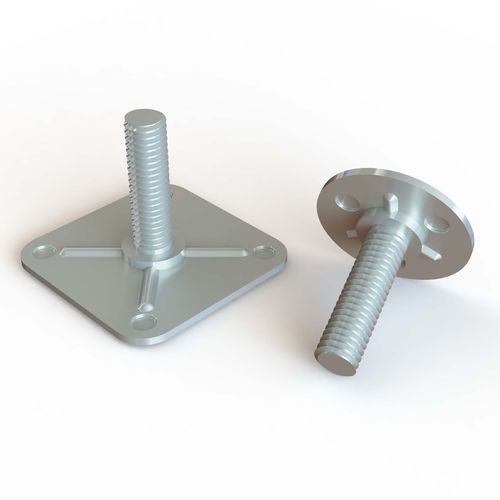Tuerca con base con perno - PRY series - Specialinsert s.r.l. - pegada / de acero inoxidable / de acero zincado