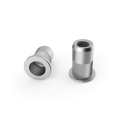 Inserto de deformación - 9201 Z - Specialinsert s.r.l. - roscado / moleteado / de acero inoxidable