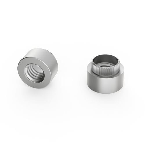 Tuerca remachable - ANCHOR® 721-731 - Specialinsert s.r.l. - cilíndrica / de acero / de acero inoxidable
