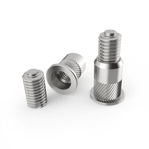 Inserto para compuestos - TC/SC/1 - Specialinsert s.r.l. - roscado / moleteado / de acero inoxidable
