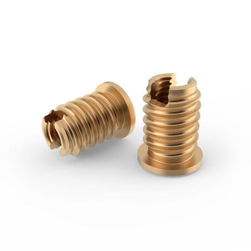 Inserto autorroscable - IA 12 1 series - Specialinsert s.r.l. - de latón / para termoplásticos