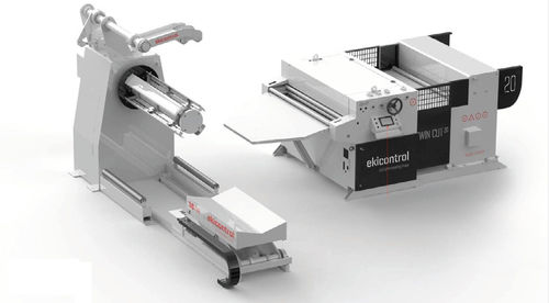 Línea de corte de cuchilla - TwinCut 20 series  - EKICONTROL, SL - para metal / de enderezar / eléctrica