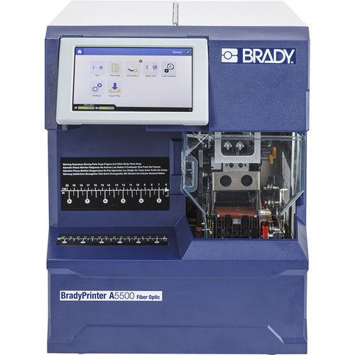 Máquina de impresión-colocación de etiquetas de transferencia térmica - A5500 series  - BRADY Corporation - monocroma