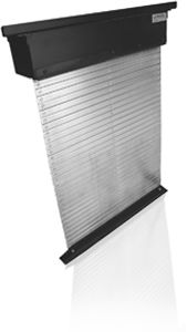Fuelle plegable rectangular - apron series  - La Protec srl - de aluminio / de acero