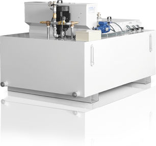 Sistema de filtración de gravedad - P series - La Protec srl - para líquido / para rectificadora / compacto