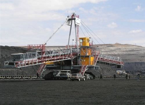 Transportador de banda - BRs (K) 1800.65 - TAKRAF - horizontal / de transporte / móvil