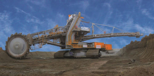 Excavadora de rueda de cangilones - 4 800 m³/h | SRs 1050 - TAKRAF