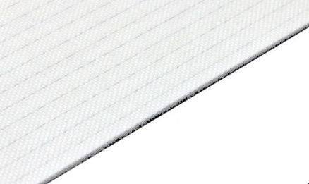 Cinta transportadora de olefina termoplástica - TT124/AS/PP - Habasit - para la industria agroalimentaria / blanca / resistente a los productos químicos