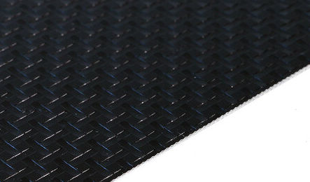 Cinta transportadora calada - XVT-2347 - Habasit - de poliéster / TPU / negra