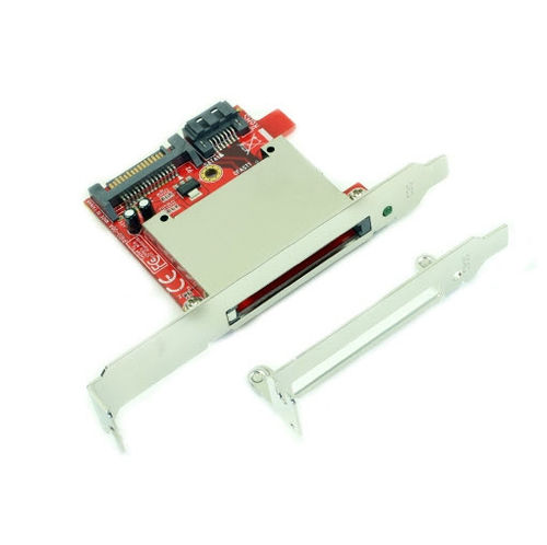 Adaptador eléctrico de interfaz - ADA-COMPACTFLASH-FAST-SATA-SLOT-RD - ES&S Solutions - SATA / para PCI Express de perfil bajo