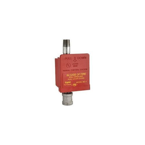 Pulsador de alarma manual con martillo rompecristales - MC-1 - Tyco