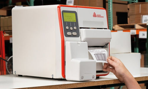 Impresora de etiquetas de transferencia térmica - ADTP EcoCut - AVERY DENNISON Identification solutions - industrial