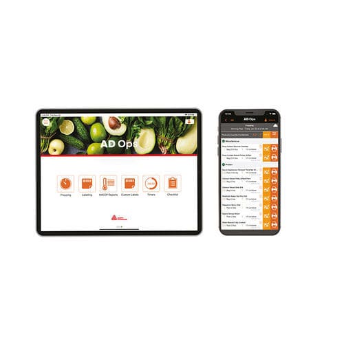Aplicación móvil de interfaz - AD Ops - AVERY DENNISON Identification solutions - de seguridad / de cadena de suministro / para la industria agroalimentaria
