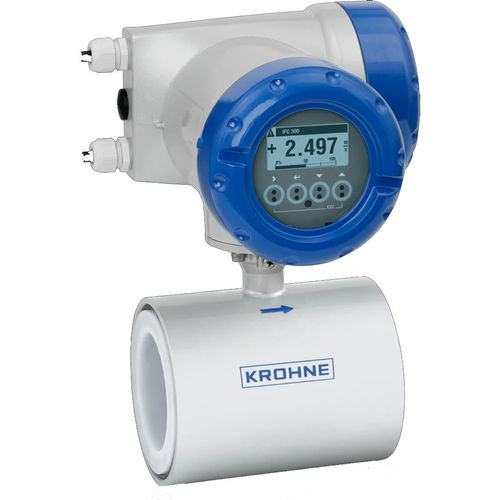 Caudalímetro electromagnético - OPTIFLUX 1300 - KROHNE Messtechnik GmbH - volumétrico / para agua / para aguas residuales