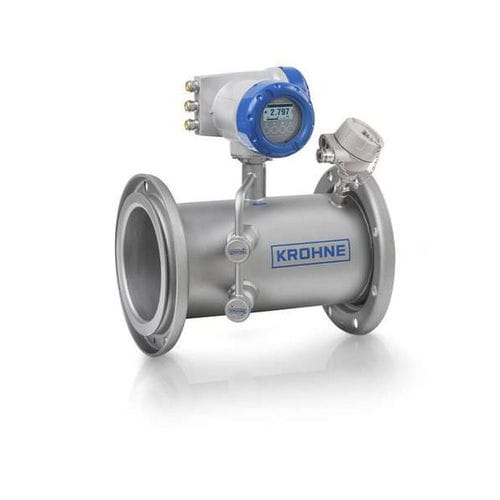 Caudalímetro por ultrasonidos - OPTISONIC 7300 Biogas - KROHNE Messtechnik GmbH - volumétrico / para biogás / en línea