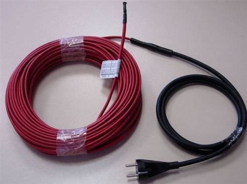 Cable calefactor con aislamiento de termoplástico - CAB3A - 3a Telec - de potencia constante