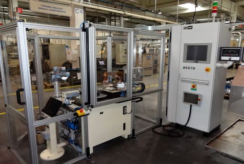 Máquina equilibradora automático - AVS. 2 - Labortech s.r.o. - vertical / dinámico / para rueda de turbina