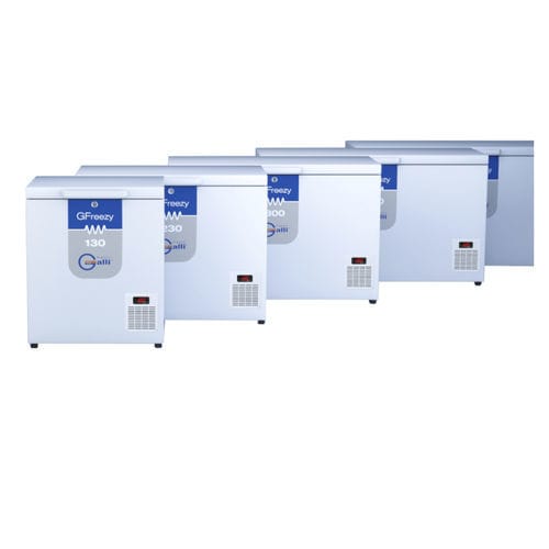 Congelador de tipo arcón - GFreezy - F.LLI GALLI G. & P. - de laboratorio / para aplicaciones farmacéuticas / para vacunas