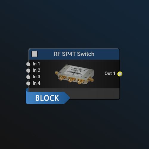 Software para prueba - RF SP4T Switch - Aaronia AG