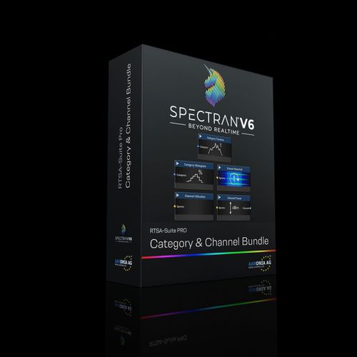 Software de análisis - Category & Channel Bundle - Aaronia AG - para analizador de varios canales