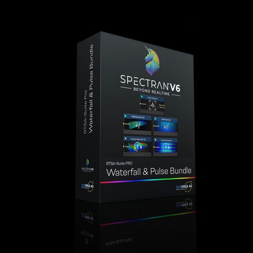 Software de análisis de espectro - Waterfall & Pulse Bundle - Aaronia AG - 3D