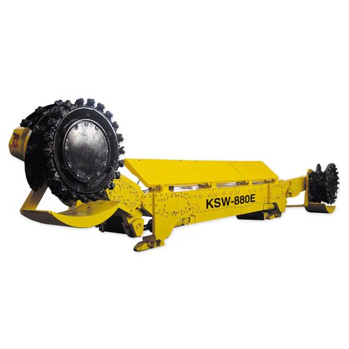 Rafadora continua empernadora de techo - KSW-880EU - FAMUR - para mina de carbón