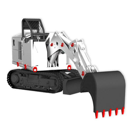 Excavadora intermedia - EZ-KO250 - FAMUR - con orugas / eléctrica / para mina subterránea