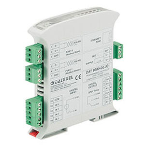 Módulo de adquisición de datos multicanal - DAT9000-DL-IO - DATEXEL SRL - en riel DIN / digital / Modbus RTU esclavo