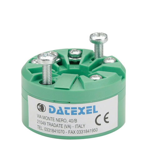 Transmisor de temperatura en cabeza de sonda - DAT1010-IS  - DATEXEL SRL - RTD / 2 hilos / 3 hilos
