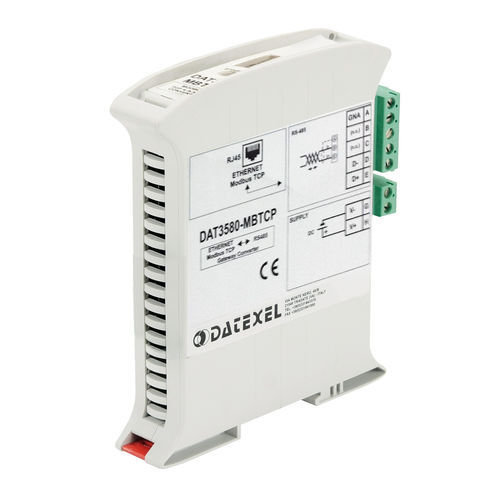 Pasarela de comunicación - DAT3580-MBTCP  - DATEXEL SRL - Ethernet / RS-485 / Modbus
