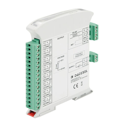 Módulo de salida analógico - DAT3024 - DATEXEL SRL - Modbus RTU / RS-485 / 4 S