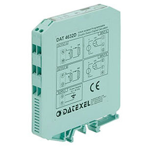 Convertidor tensión / corriente - DAT4632-D - DATEXEL SRL - bucle de corriente / en riel DIN / industrial