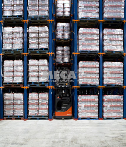 Sistema de estanterías para depósito de almacenamiento - MECA STORAGE SYSTEMS - por acumulación / compacto / para cargas pesadas